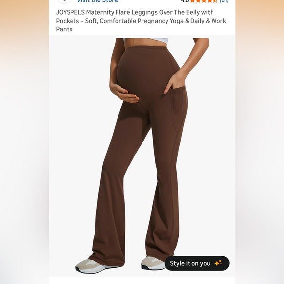 Pants - 2 pairs maternity leggings bundle